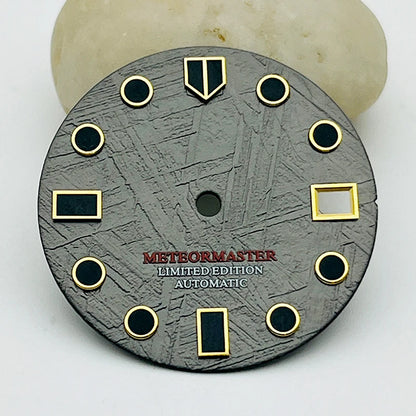 New 28.5mm Watch Dial Fit NH35 NH36 7S26 Automatic Movement for SKX007 SKX009 SKX173 SRPD Turtle Abalone Tuna Canne Diver Watch