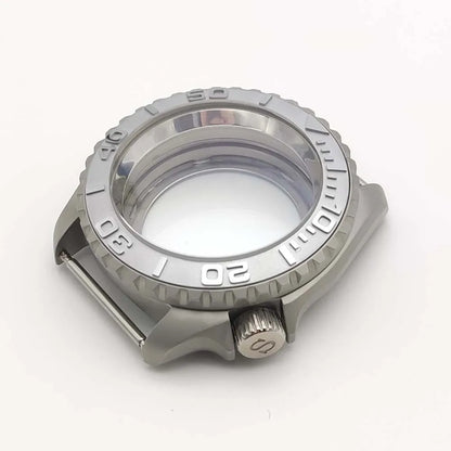 Yacht Master Case 42MM for NH35 NH36 Movement Sapphire crystal stainless steel case Watch Accessories SKX007