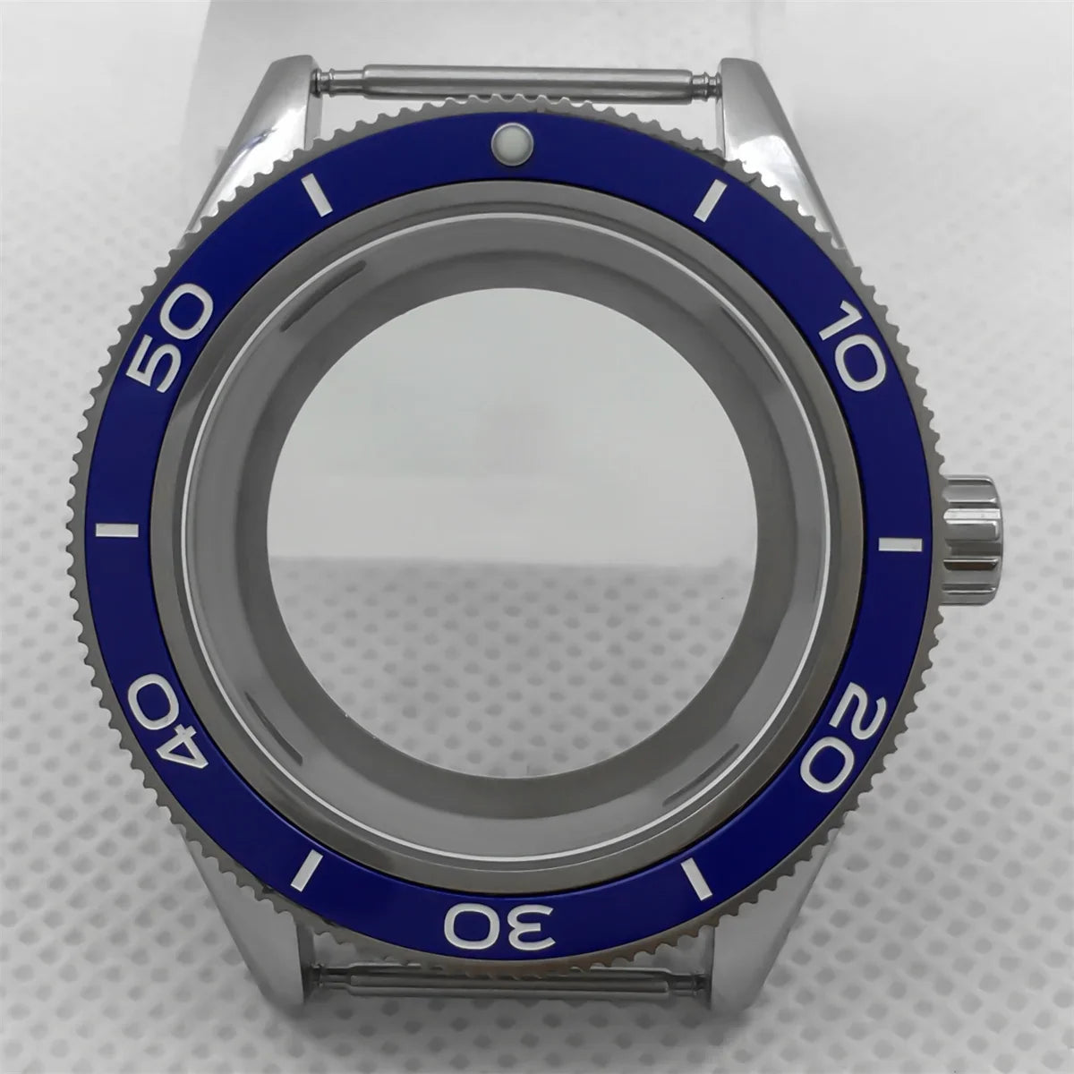 Fifty Fathom Case 41.5mm stainless steel case ceramic bezel sapphire glass with NH35 36 NH34 ETA2824 PT5000 movement watch replacementparts
