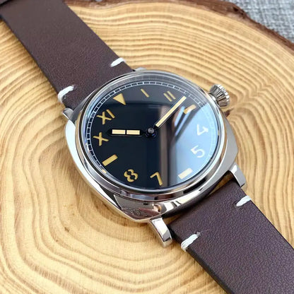 Tandorio Radiomir Homage TD113A 42mm Square California Watch  NH35 PT5000 AR Sapphire 20bar