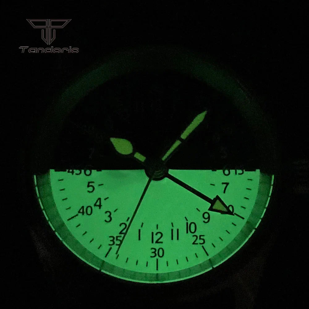 29mm Watch Dial Black White Two Tone Face  Hands Accessories NH34 Mechanical GMT Watches Mod Parts Arabic Numerals Green Lume