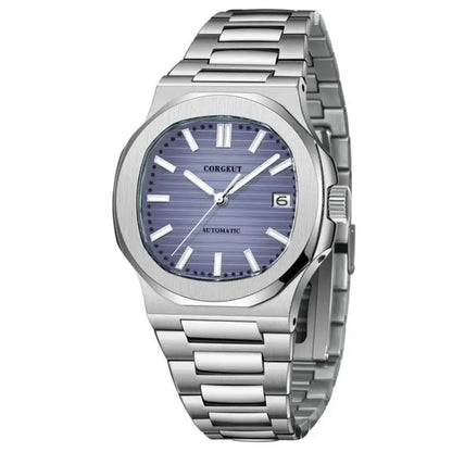 Corgeut 6017 Nautilus Watch 40mm Custom logo NH35 Movement  Sapphire Crystal Watch 10bar Lumnious