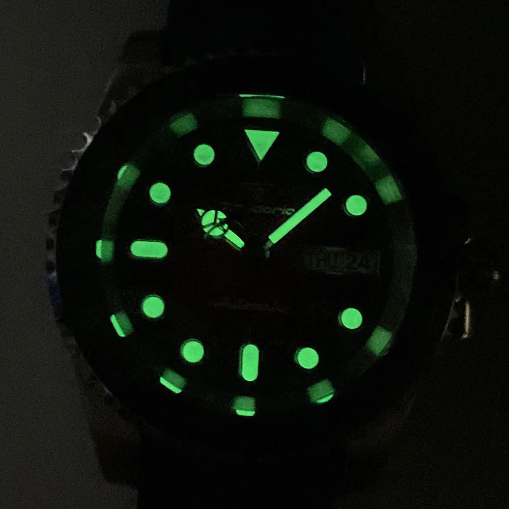 Tandorio Yacht Master Watch TD269B 40mm  NH36A Movement 200M luminous  Sapphire