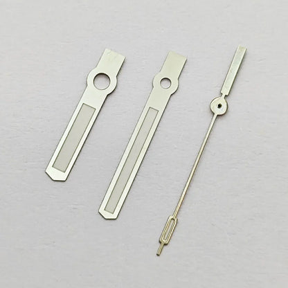 Wide blade Silver Watch Hands Fit NH35 NH36 PT5000 ETA 2836 2824 DG2813 3804 Miyota 8215 8205 821 Movement Watch Accessories