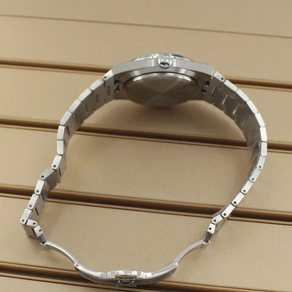 40mm Silver Watch Case Sapphire Crystal Glass For Mod PRX Super Player NH35 NH36 NH38 NH34 NH70 NH72 Movement Solid Bottom Cover