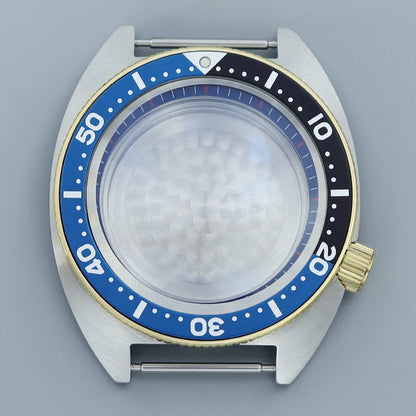 41mm NH35 Watch Case Stainless Steel Accessories For NH35 NH34 Mod Abalone NH36 NH70 Movement 28.5mm Dial Sapphire Crystal Glass