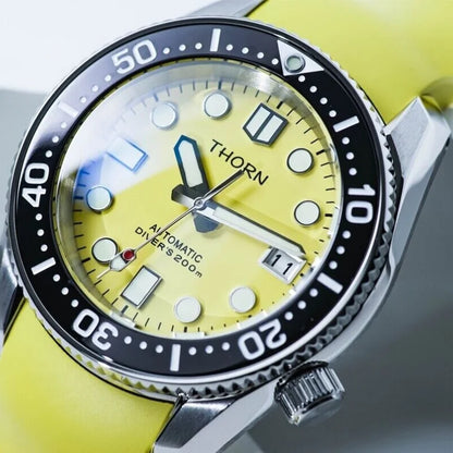 THORN SHY019 MM200 SPB185/187J1 NH35A 200M Diver C3 42mm 316L 20Bar AR Sapphire