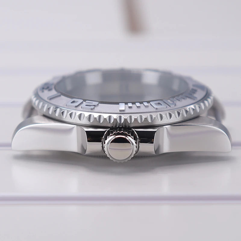 200M Diving Watch Case 40mm For Yacht-Master Seiko NH35 NH36 NH38/34 Miyota 8215 ETA2824 Movement Sapphire Glass 120clicks Bezel