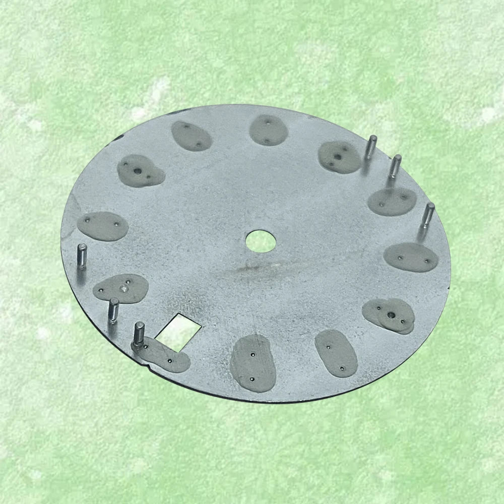 28.5mm S Logo Dial Suitable For NH35/NH36 Japanese Automatic Movement Green Luminous Watch Modification Accessories