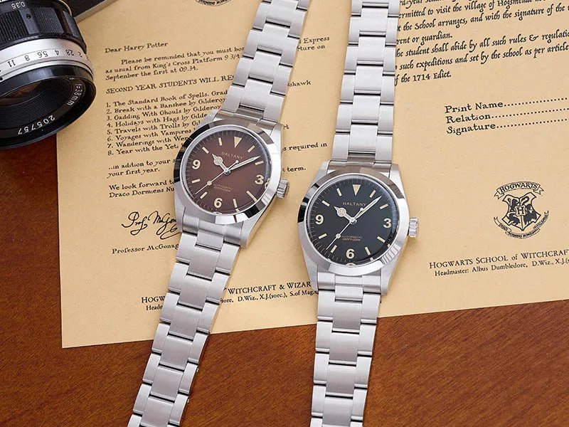 Baltany 36MM 1963 Explorer Watch Man S4066 Sapphire 200M Waterproof Stainless Steel Bracelect Vintage NH38 Auto Dress Watches