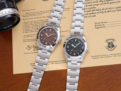 Baltany 36MM 1963 Explorer Watch Man S4066 Sapphire 200M Waterproof Stainless Steel Bracelect Vintage NH38 Auto Dress Watches