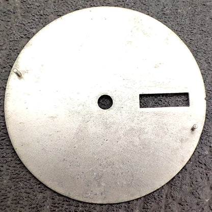 28.5mm Watch Dial Black Blue Gradient Dual Calendar Date Watch Faces with Green Luminous Watch Accessories for NH36 Movement