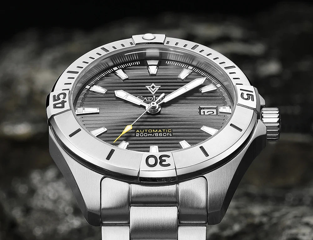 CADISEN C8218 Diver V2 20Bar NH35 Automatic 40MM Sapphire luminous
