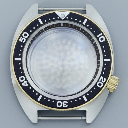 41mm NH35 Watch Case Stainless Steel Accessories For NH35 NH34 Mod Abalone NH36 NH70 Movement 28.5mm Dial Sapphire Crystal Glass