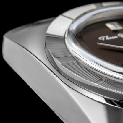 THORN T016 Square Watch 34MM PT5000 Dress Sapphire Pot lid Bubble Mirror 5ATM Fashion