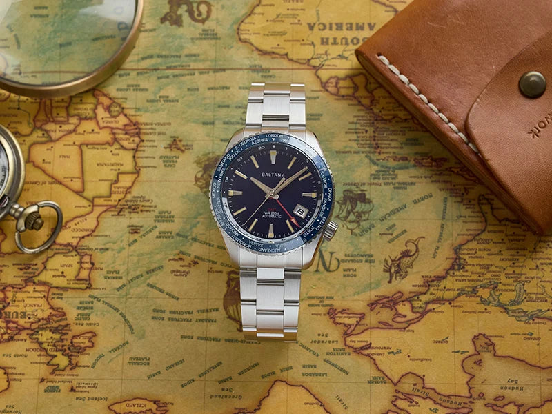 Baltany 40MM Date Sports Watch Man S6083 NH34 Auto Mechanica Watch Ceramic Bezel 20ATM Stainless Steel Bracelet Sports Watch