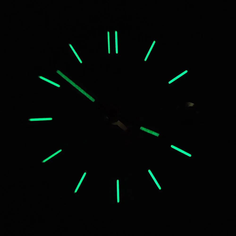New 28.5mm NH35/NH36 dial watch dial S dial green luminous suitable for NH35/NH36 movements watch accessories repair to