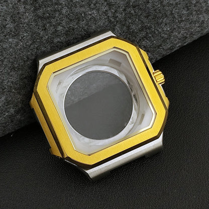 NH35 watch case men's automatic watch 38.5mm stainless steel case suitable for NH35 movement watch accessories