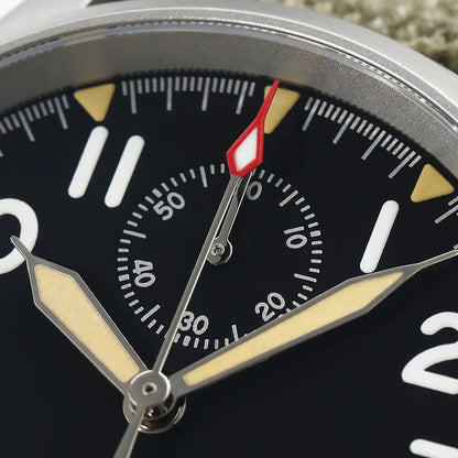 Militado ML1868KF Chronograph Watch  VK67 Quartz 10Bar 39MM Multifunction Military Watch BGW 9 Lume