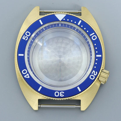 41mm NH35 Watch Case Stainless Steel Accessories For NH35 NH34 Mod Abalone NH36 NH70 Movement 28.5mm Dial Sapphire Crystal Glass