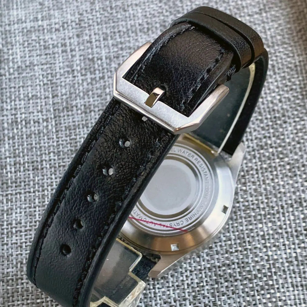 Tandorio 39mm Sapphire Glass 20ATM NH35A PT5000 Pilot TD134