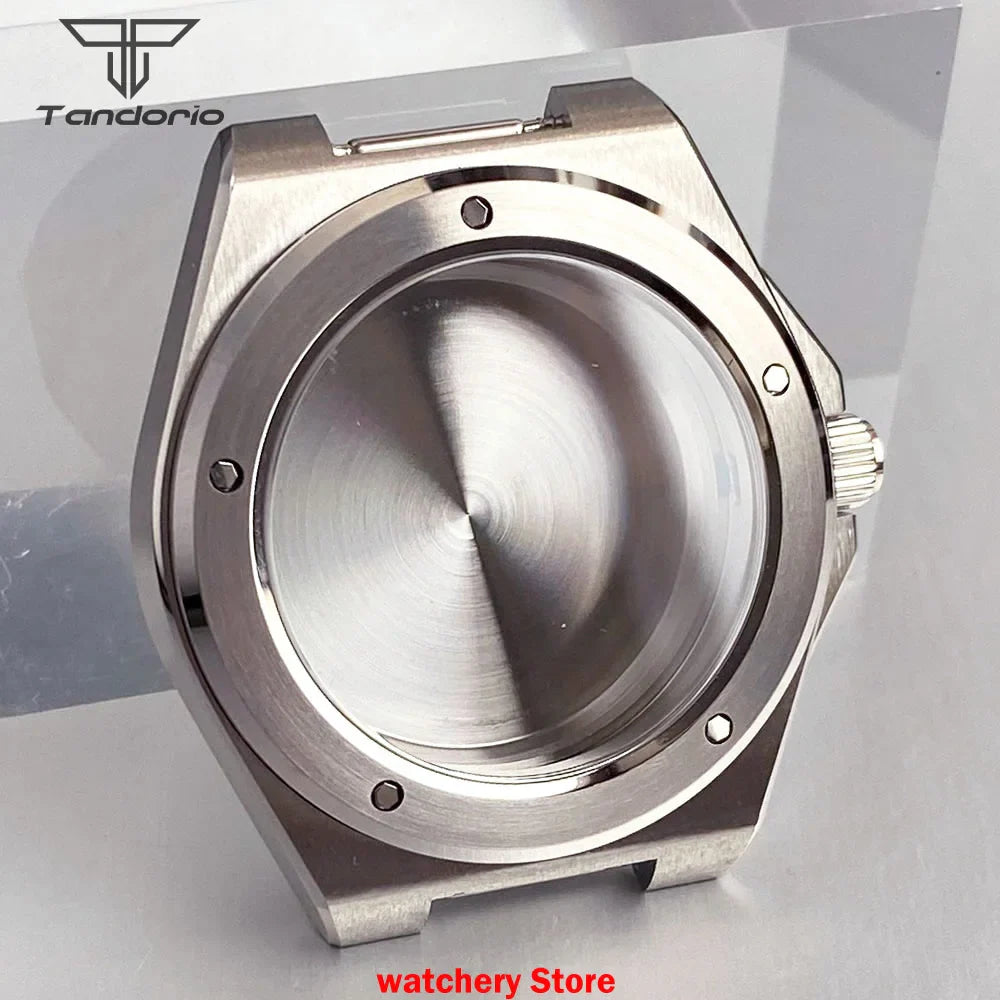 40mm NEW Watch Case For Engineer Style 200m Waterproof Sapphire Glass Fit NH35 NH36 ETA2824 PT5000 Movement Watch Part