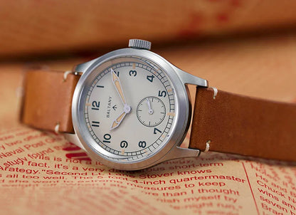 Baltany S2032 D12 Minitary Wristwatches VD78 Sapphire Crystal Swiss Luminou Leather 20ATM Stainless Steel Quartz Vintage Watches