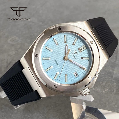 Tandorio Engineer Watch TD331B Seiko NH35 Sapphire Dress 40MM