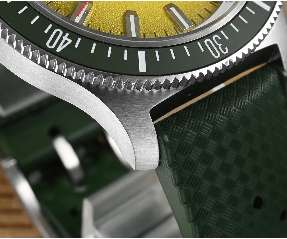 San Martin Diver SN0118G 40mm Original Design Fruit Series  NH35 Automatic 20Bar AR Sapphire BGW Luminous SN0118