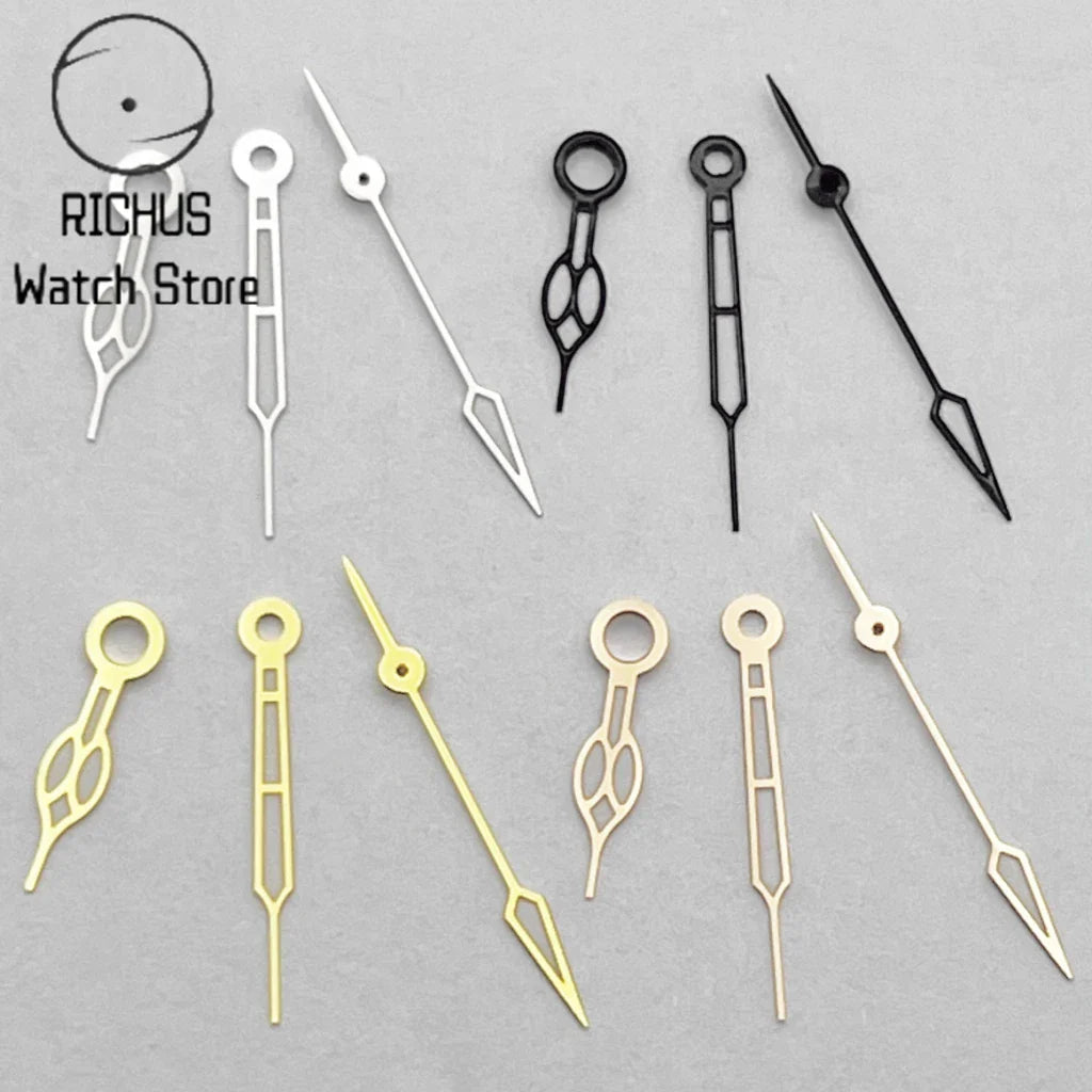 Silver/Black/Gold/RoseGold Watch Hands Green Luminous Fit NH35 NH36 NH38 Automatic Movement Watch Accessories