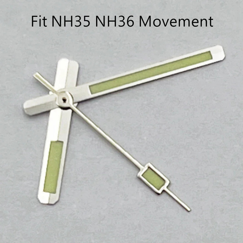 NH35 Luminous Watch Hands Fit NH35 NH36 PT5000 ETA2836 2824 DG2813 3804 Miyota8215 8205 821A Movement Watch Accessories