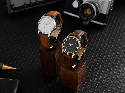 Baltany Dress Watches Man S4090 Dome Sapphire Crystal 9039 Automation Stainless Steel Classic Pie-Pan Dial Mechanical Watch