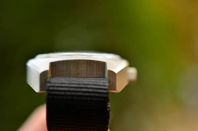 Baltany W10 Military Watch 36mm Calendar Super Luminous Leather Sapphire Stainless Steel NH35 Automatic Mechanical Wristwatches