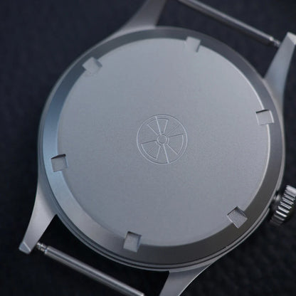 DAGGER-AXE 50 Fathoms Watch NH35 Movt  K9 Mineral Crystal TR900 C3 Luminous 20bar diver 40MM