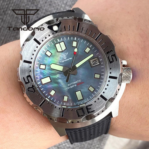 WristFull Monster Diver 42mm Customizable Watch WFM003 NH35 Automatic 20Bar Diver MOP Automatic Sapphire