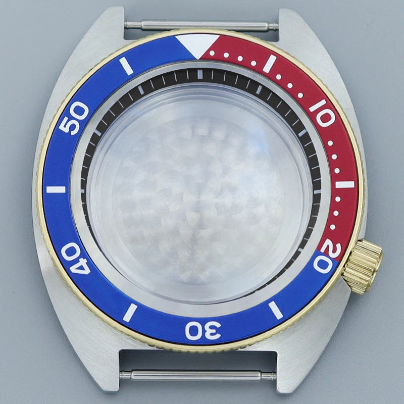 41mm NH35 Watch Case Stainless Steel Accessories For NH35 NH34 Mod Abalone NH36 NH70 Movement 28.5mm Dial Sapphire Crystal Glass