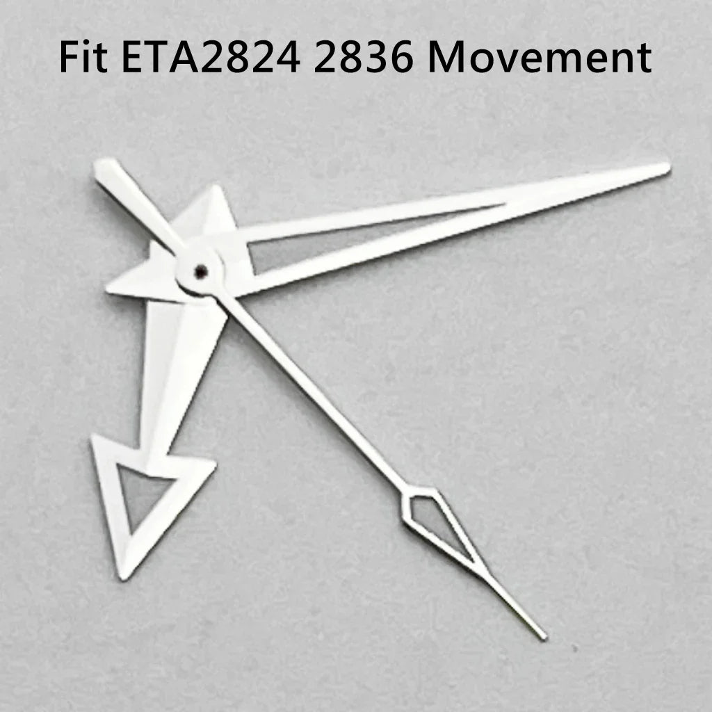 Arrow Watch Hands Silver/Blue/Gold Fit NH35 NH36 PT5000 ETA2836 2824 DG2813 3804 Miyota8215 8205 821A Movement Watch Accessories