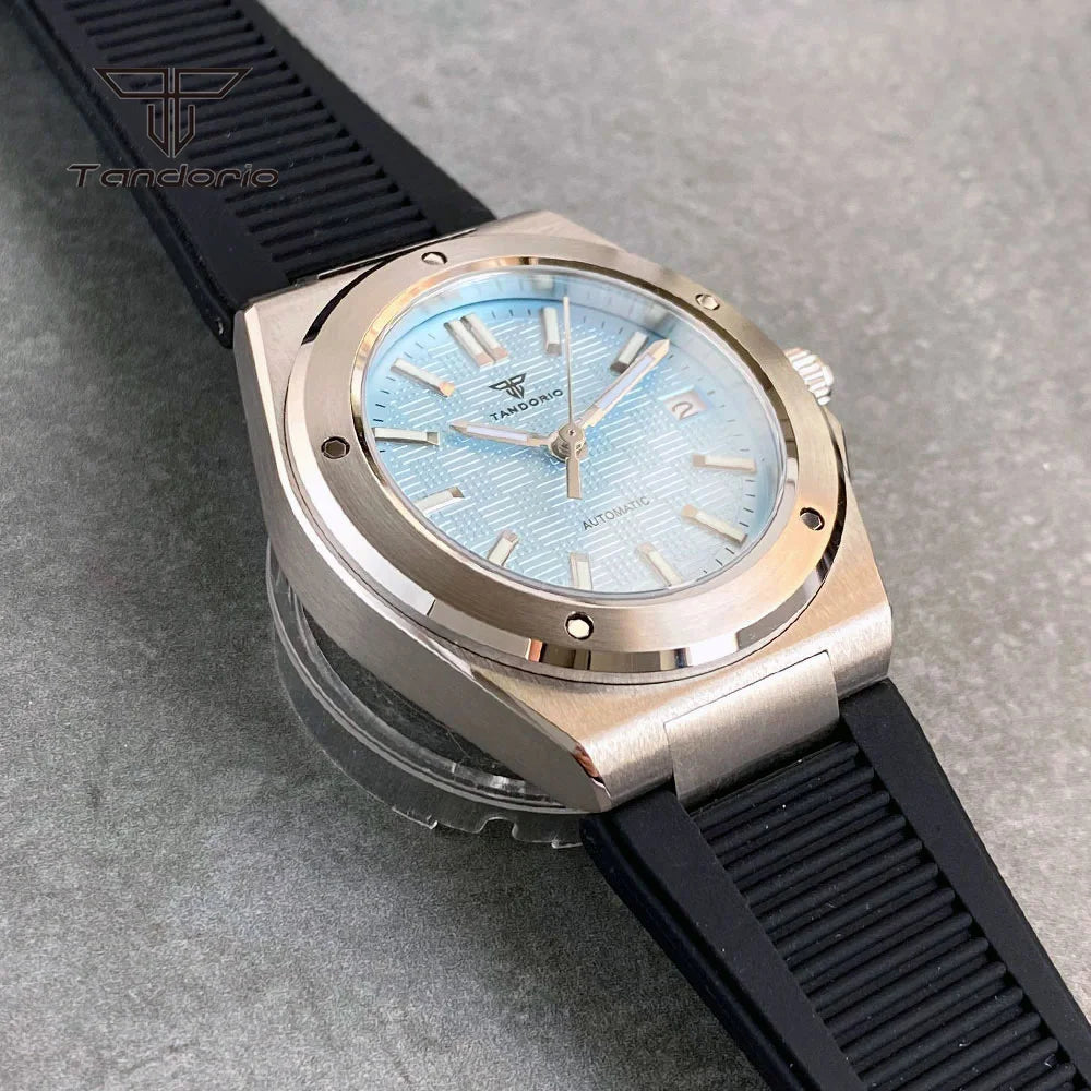 Tandorio Engineer Watch TD331B Seiko NH35 Sapphire Dress 40MM