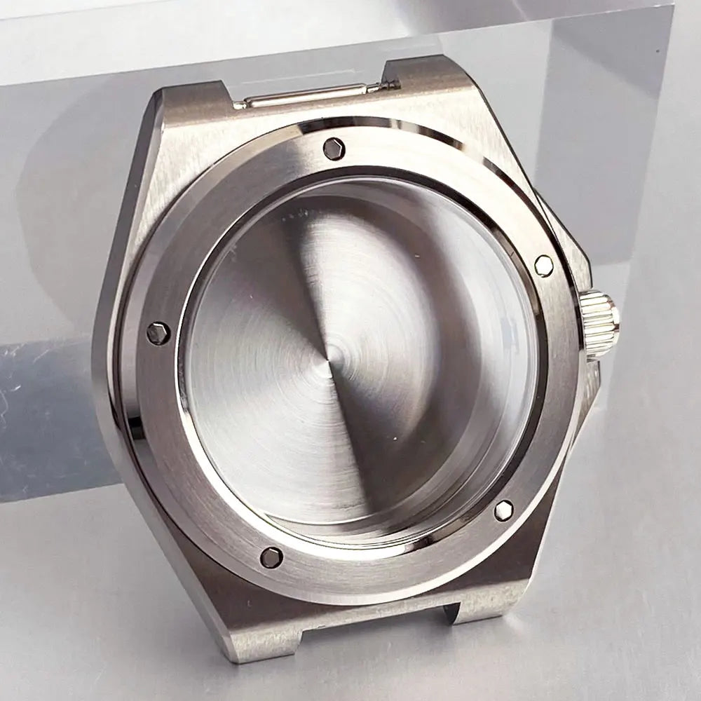 Engineer Watch Case 20ATM Waterproof 40mm Two Tone Gold Sapphire Glass Fit NH35 NH36 NH34 Movement pt5000 eta2824