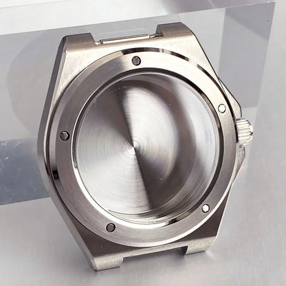 Engineer Watch Case 20ATM Waterproof 40mm Two Tone Gold Sapphire Glass Fit NH35 NH36 NH34 Movement pt5000 eta2824