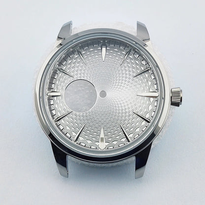 40mm Watch Case nh38 Case Arch Glass Silver Rose Gold Cocktail Case for NH38 Movement fit 35mm Dial