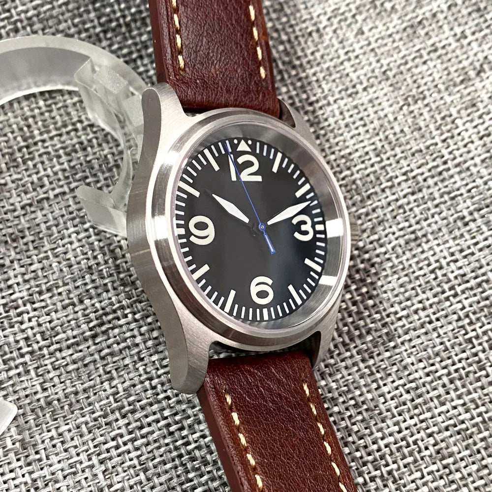 Tandorio pilot watch TD140S 36mm NH35A automatic sapphire 20bar