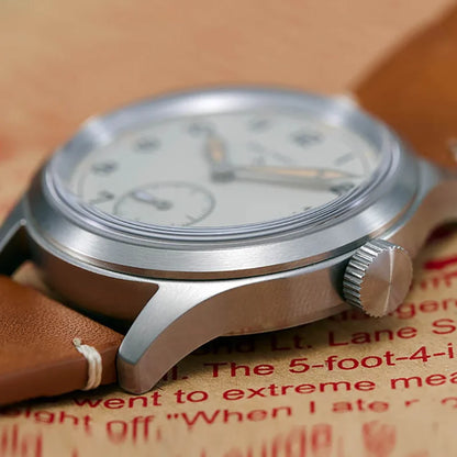 Baltany S2032 D12 Minitary Wristwatches VD78 Sapphire Crystal Swiss Luminou Leather 20ATM Stainless Steel Quartz Vintage Watches