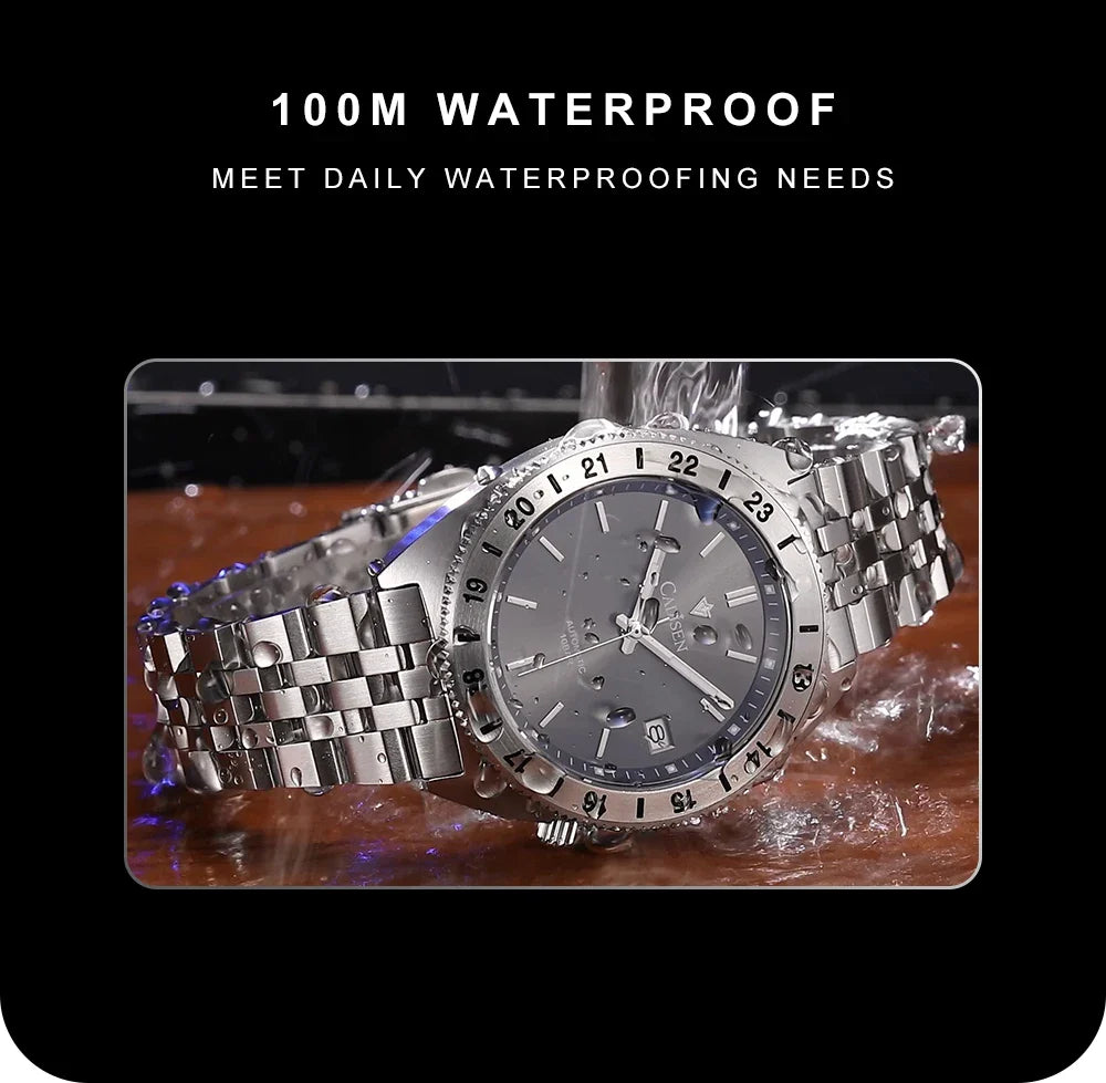 CADISEN C8230 Dive Watch Miyota 8215 Luminous Stainless steel AR Coating Sapphire 39MM 10Bar