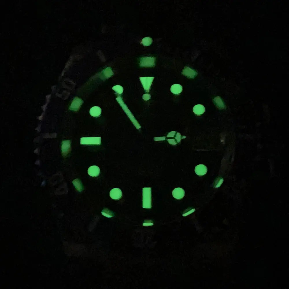 Tandorio TD203P Submariner Diver NH35A 40mm Purple20 ATM 120 Clicks Rotating Bezel Sapphire