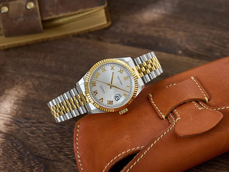 Baltany 39mm Dress Watches for Men S4094 10ATMWaterproof NH35 Automatic Luxury Watches Man DJ Homage Mechanical Wristwatches Man