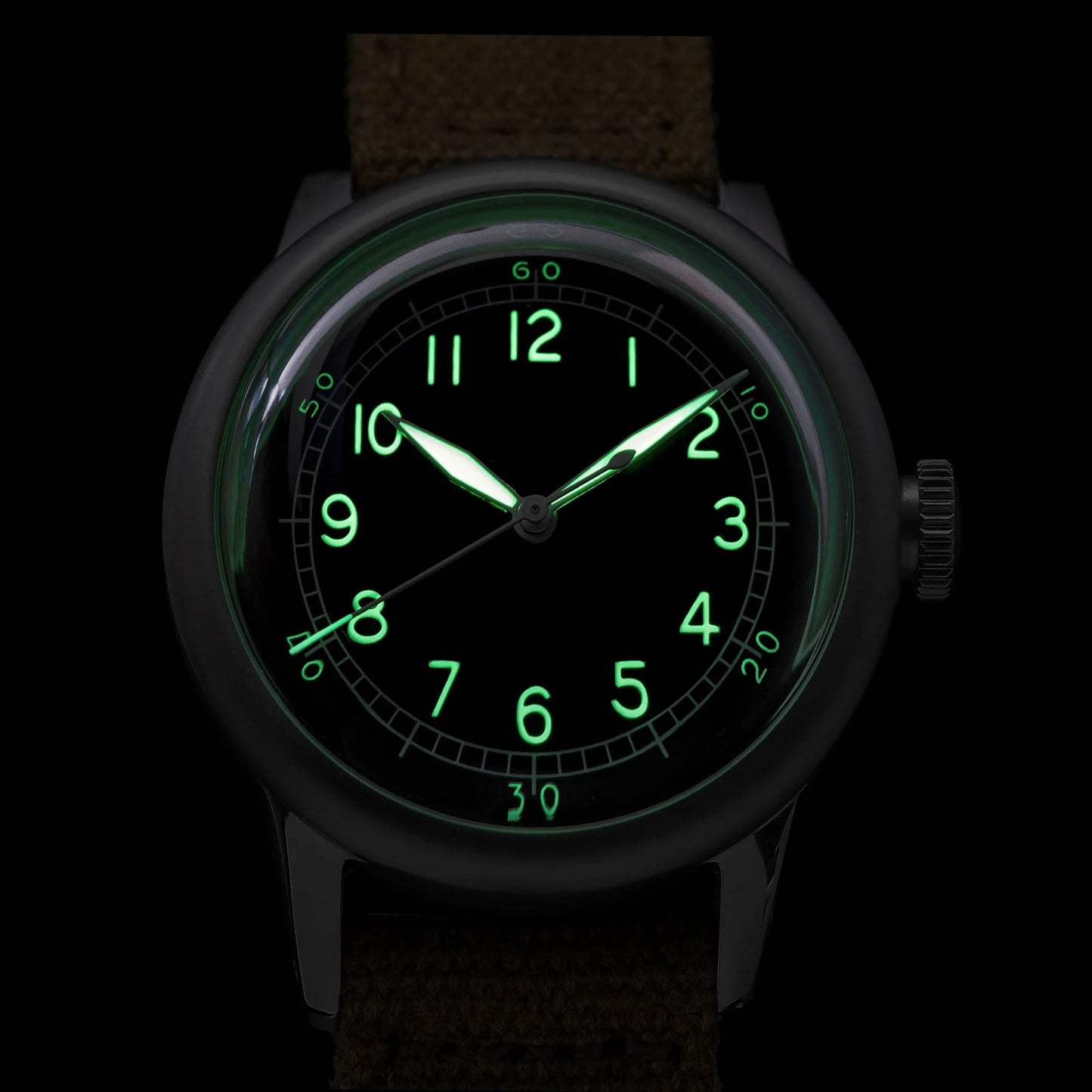 THORN SHY040 36MM Pilot watch Luminous AR Sapphire NH35 Automatic A11