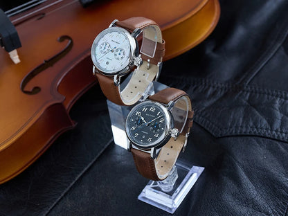 Baltany Pilot Watch Men S6048 9122 Automatic Watch Hardening Process Vickers 500HV Waterproof Luxary Mechanical Wristwatch Man