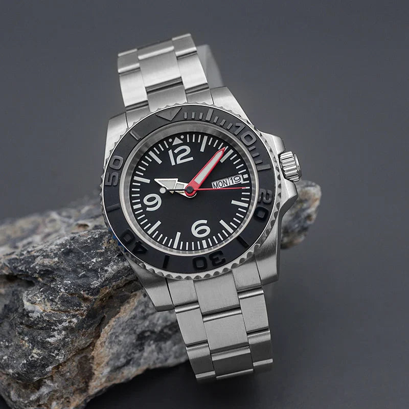 Sterile Submariner Sea Dweller Yacht master NH36 Automatic C3 Lume Sapphire 10bar 41MM