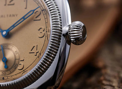 Baltany 1926 Vintage Dress Wristwatches S4036 Square Case Sub Seconds Luminou 20ATM Stainless Steel Automatic Mechanical Watches